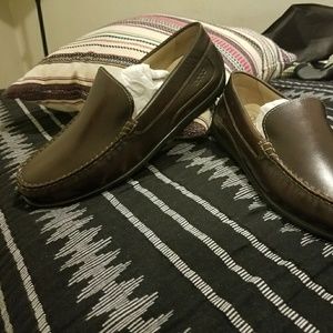 ecco classic moc coffee